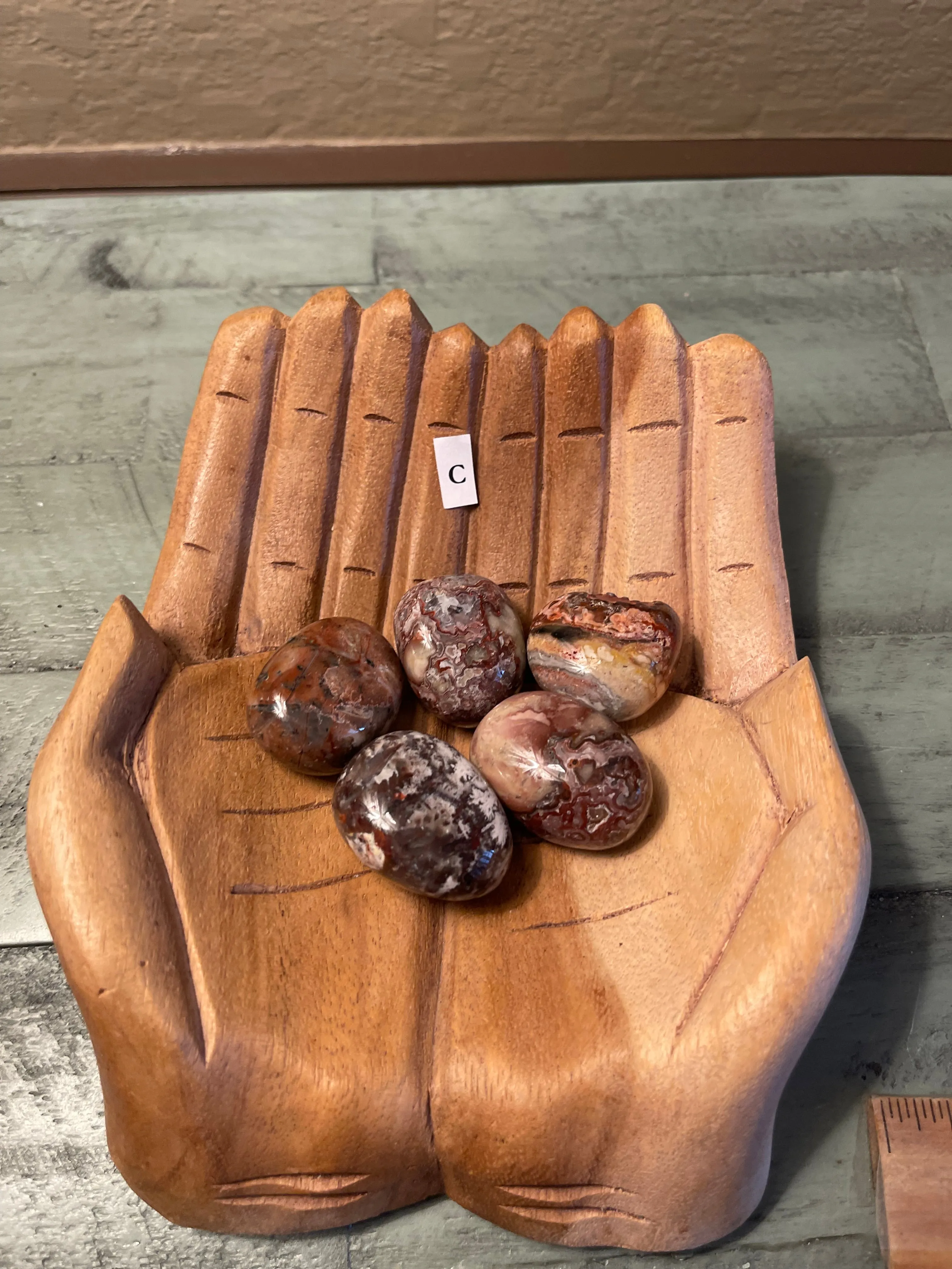 Tumbled Mexico Agate, Larger sizes