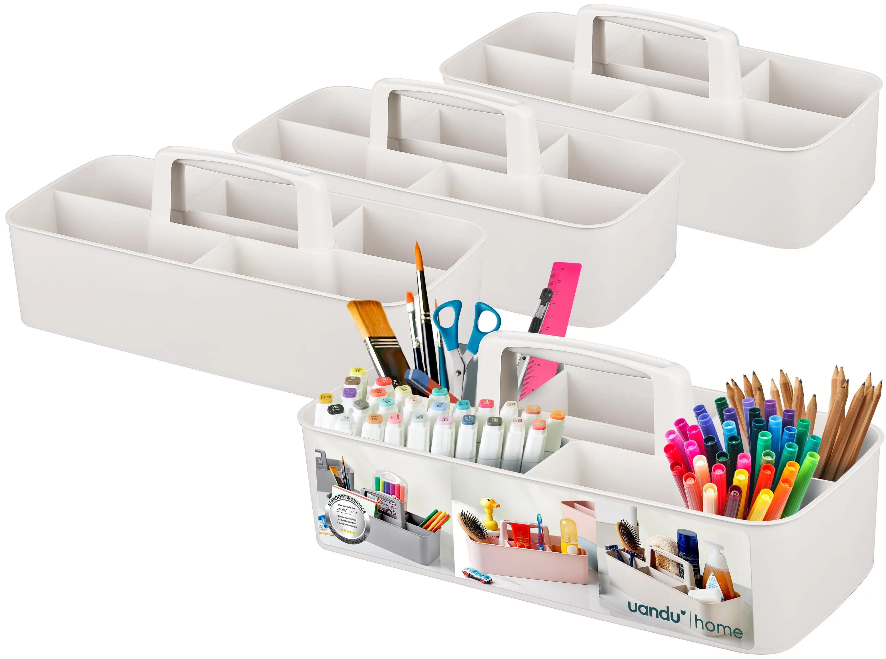 uandu Mehrzweck Korb Organizer - Beige