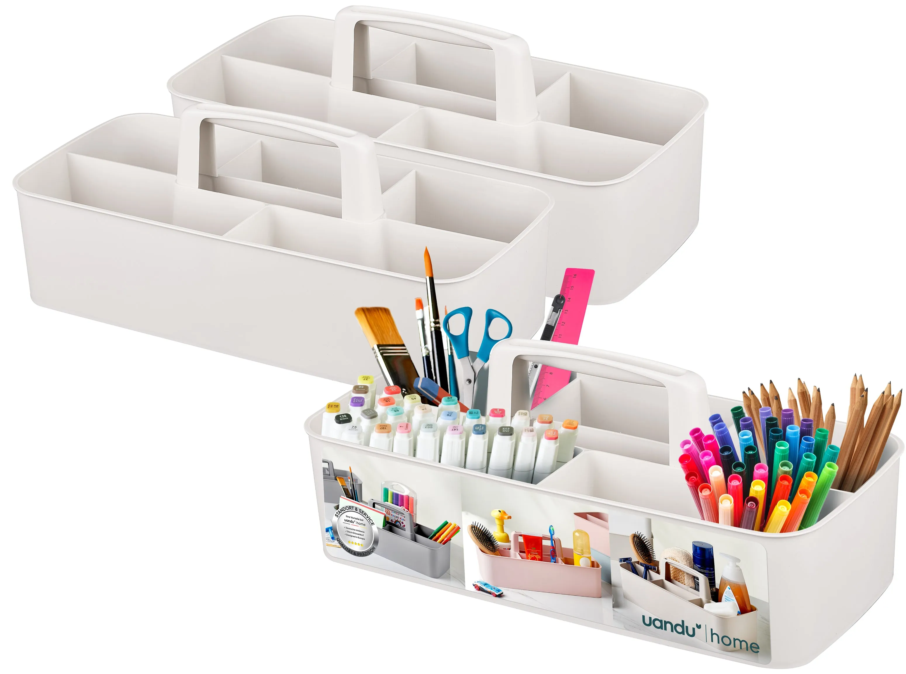 uandu Mehrzweck Korb Organizer - Beige