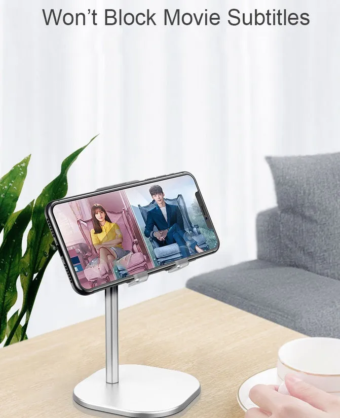 Universal Desk Telescopic Cell Phone Holder Stand For Mobile Phone/Tablet Desktop Cellphone Holder for iphone ipad xiaomi Stand Universal Bracket Telescopic black