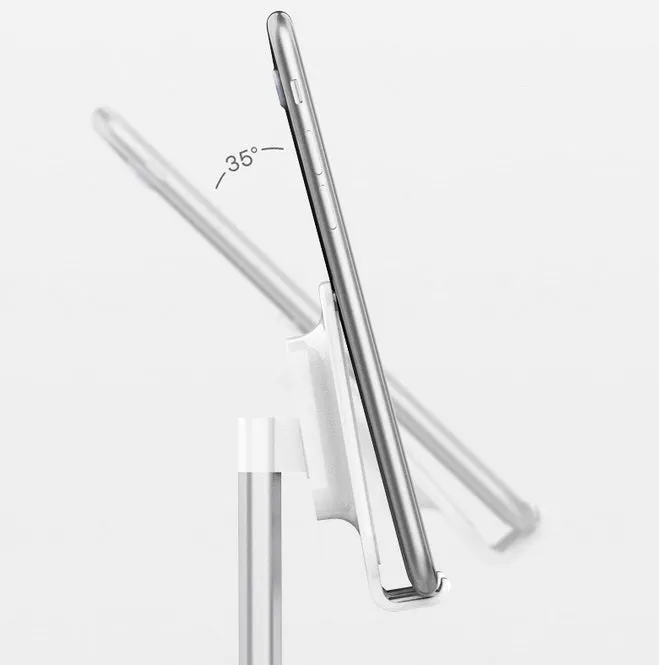 Universal Desk Telescopic Cell Phone Holder Stand For Mobile Phone/Tablet Desktop Cellphone Holder for iphone ipad xiaomi Stand Universal Bracket Telescopic black