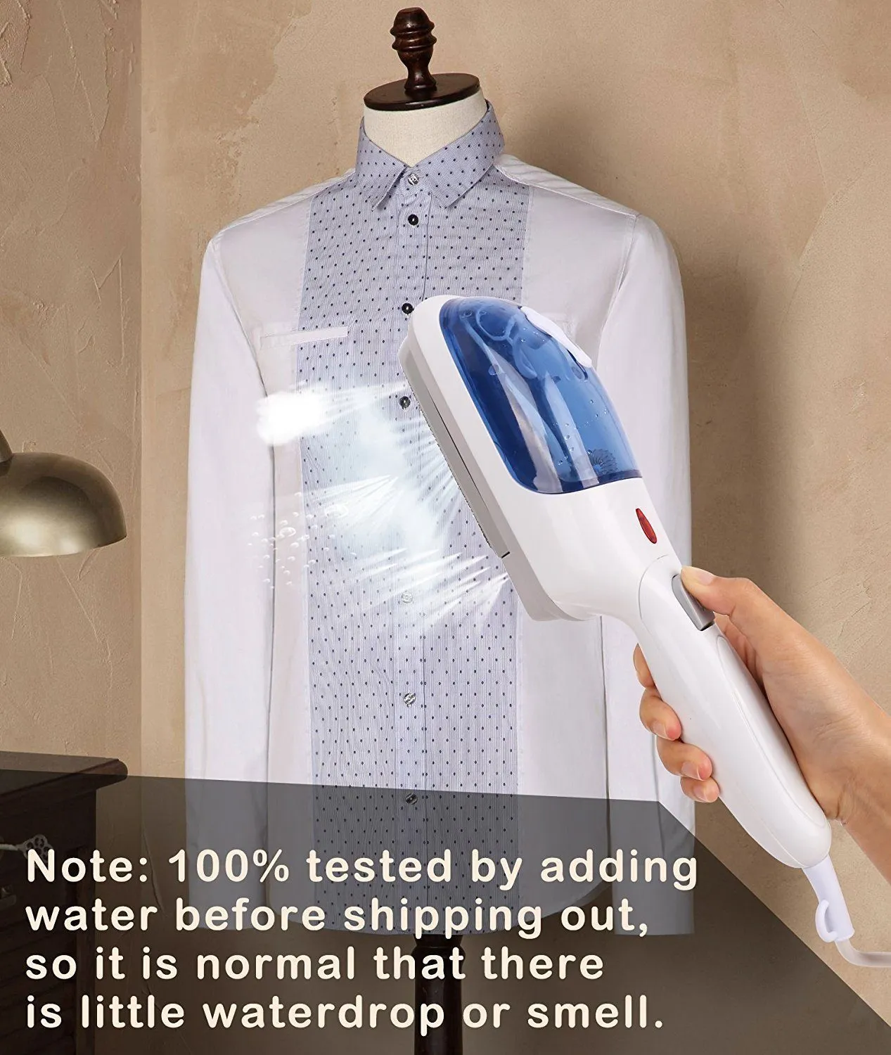 Upgrade Version: Portable Brush Steam Electric Iron