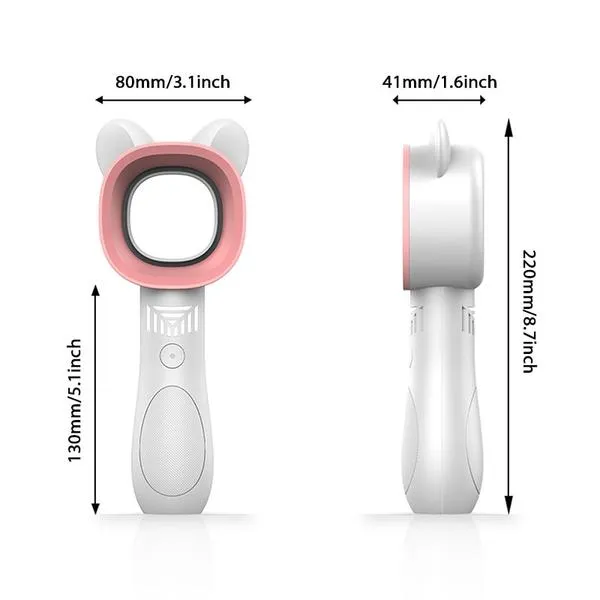 USB Rechargeable Fan Portable Bladeless Fan