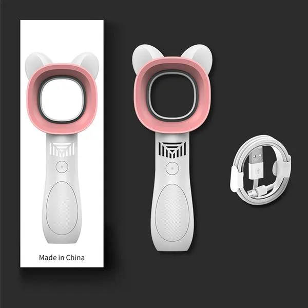 USB Rechargeable Fan Portable Bladeless Fan