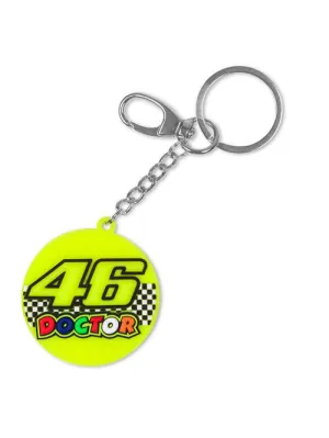 Valentino Rossi VR46 Classic 46 The Doctor Keyring