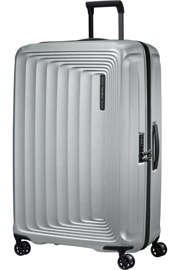 Valigia Extra Large Samsonite Nuon Espandibile con TSA Silver Matt 81 cm