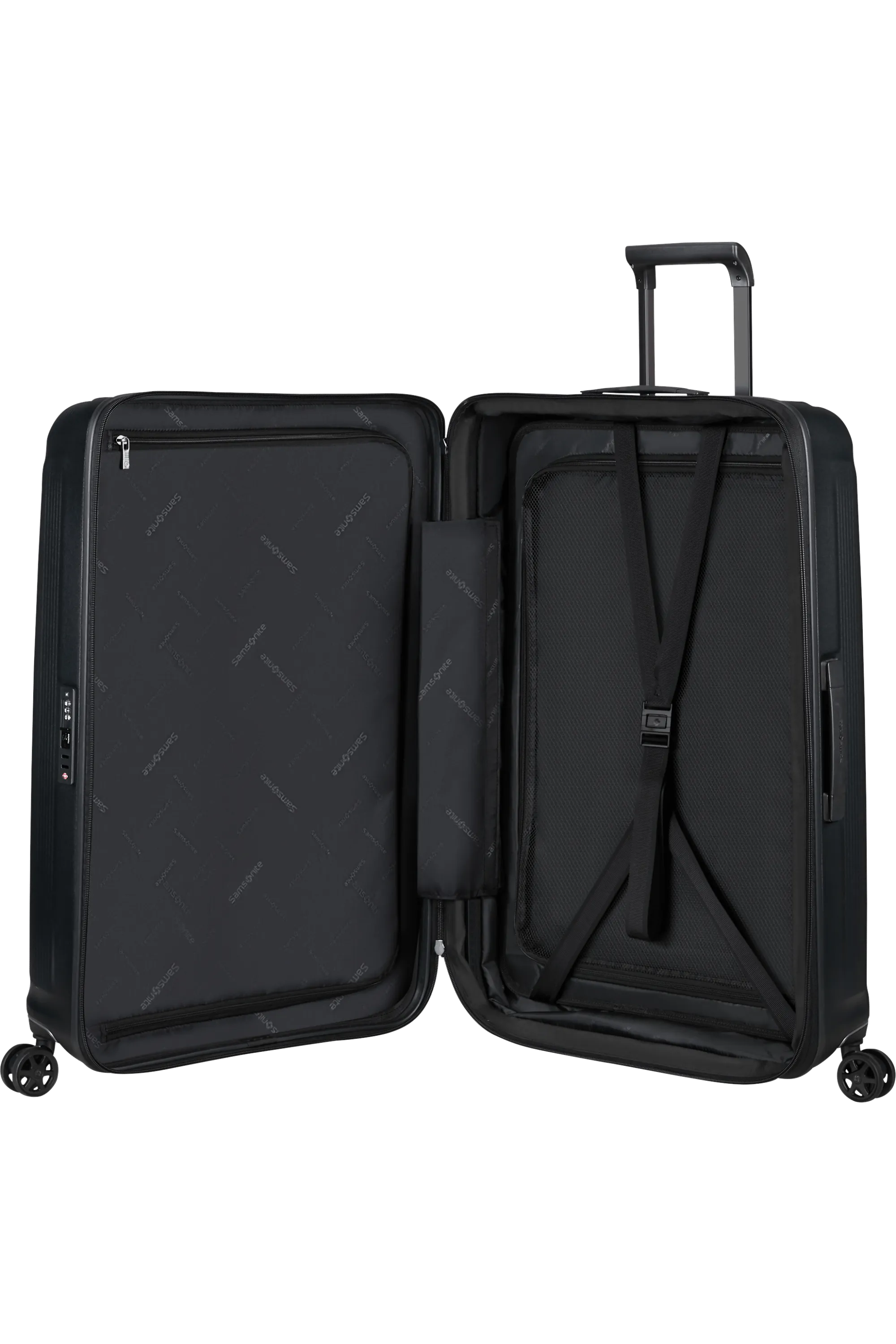 Valigia Extra Large Samsonite Nuon Espandibile con TSA Silver Matt 81 cm