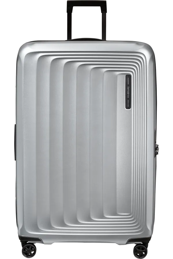 Valigia Extra Large Samsonite Nuon Espandibile con TSA Silver Matt 81 cm