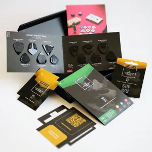 Variety Guitar Pick Gift Box EcoBlack