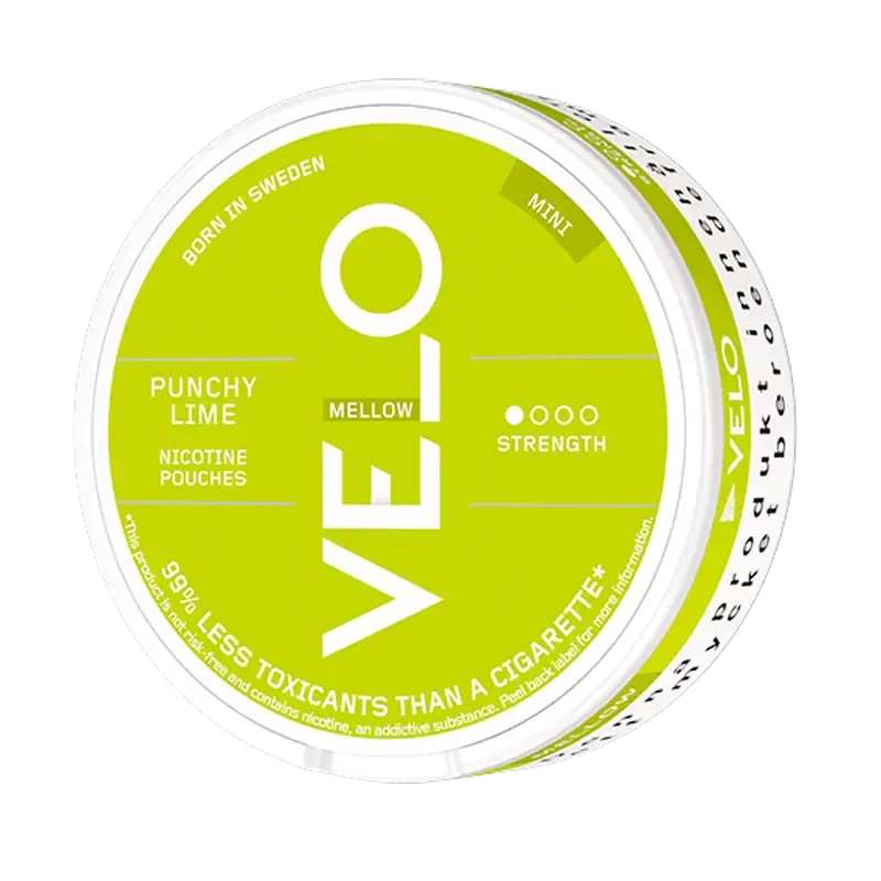 Velo Mini Punchy Lime Nicotine Pouches (20pcs/Can)