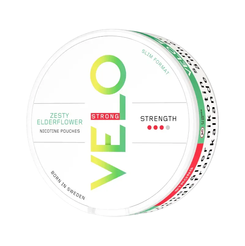 Velo Zesty Elderflower Nicotine Pouches (20pcs/Can)