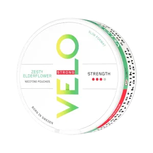 Velo Zesty Elderflower Nicotine Pouches (20pcs/Can)