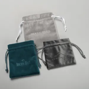 Velvet  Drawstring Pouches