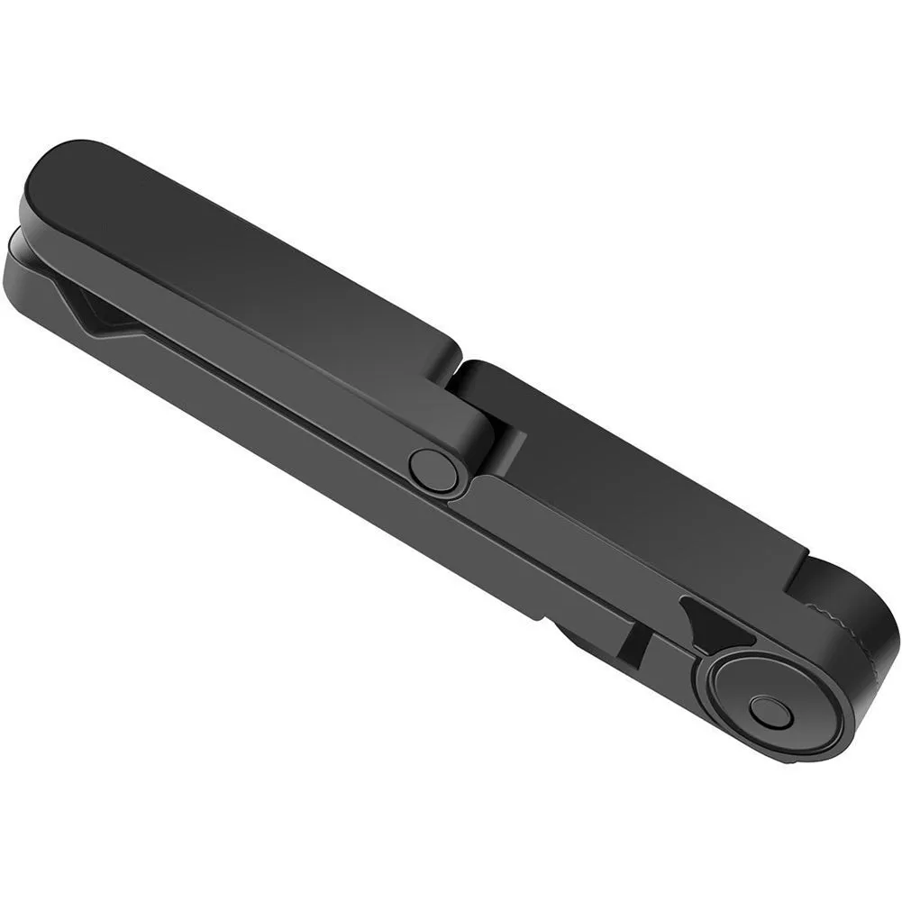 Vertical Adjustable Fold-up Stand Universal Adjustable Flexible 180 Degree Multi-angle Portable Bracket for Tablet Computers Phone black