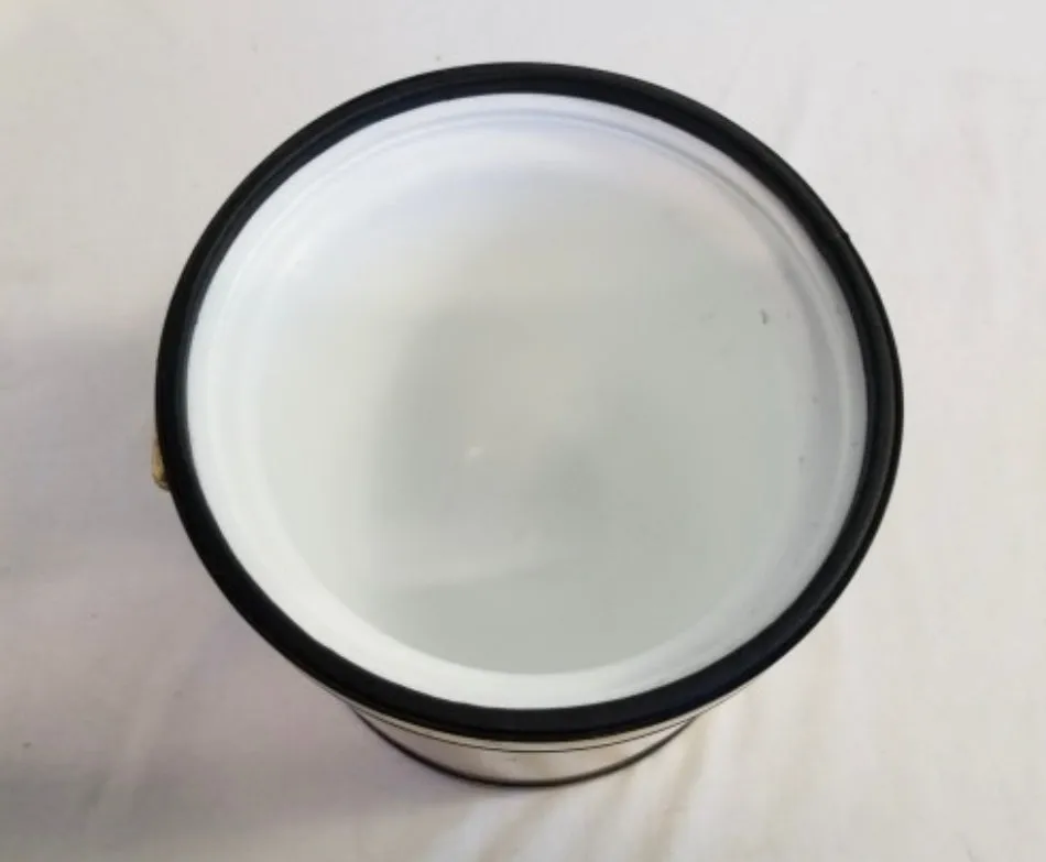 Vintage 3 Qt. Polished Brass Mylar Ice Bucket With Bale Handle By Kraftware