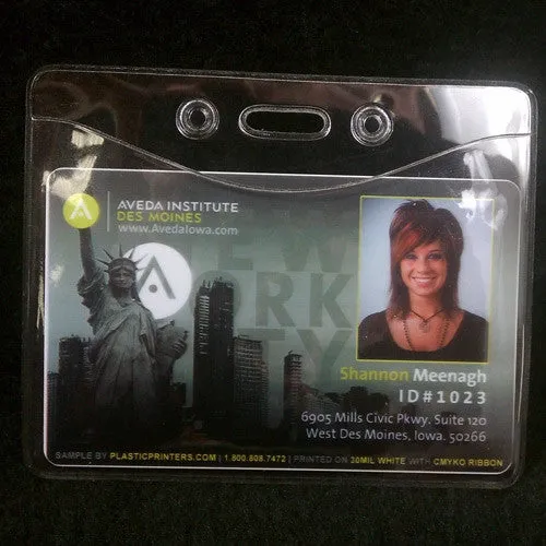Vinyl ID Badge Holders