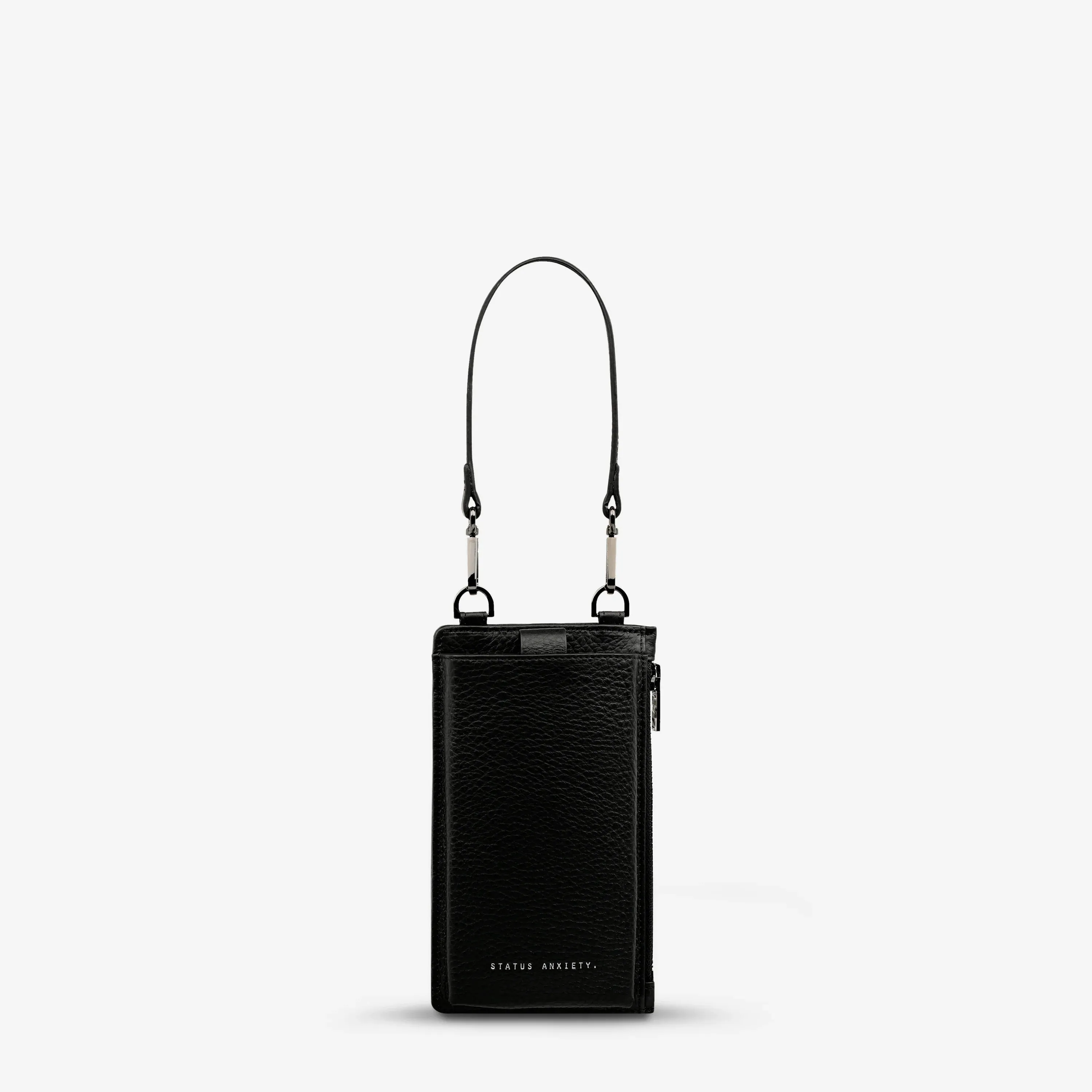Voyager Bag | Black Leather