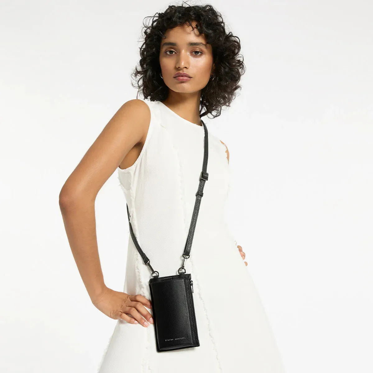 Voyager Bag | Black Leather