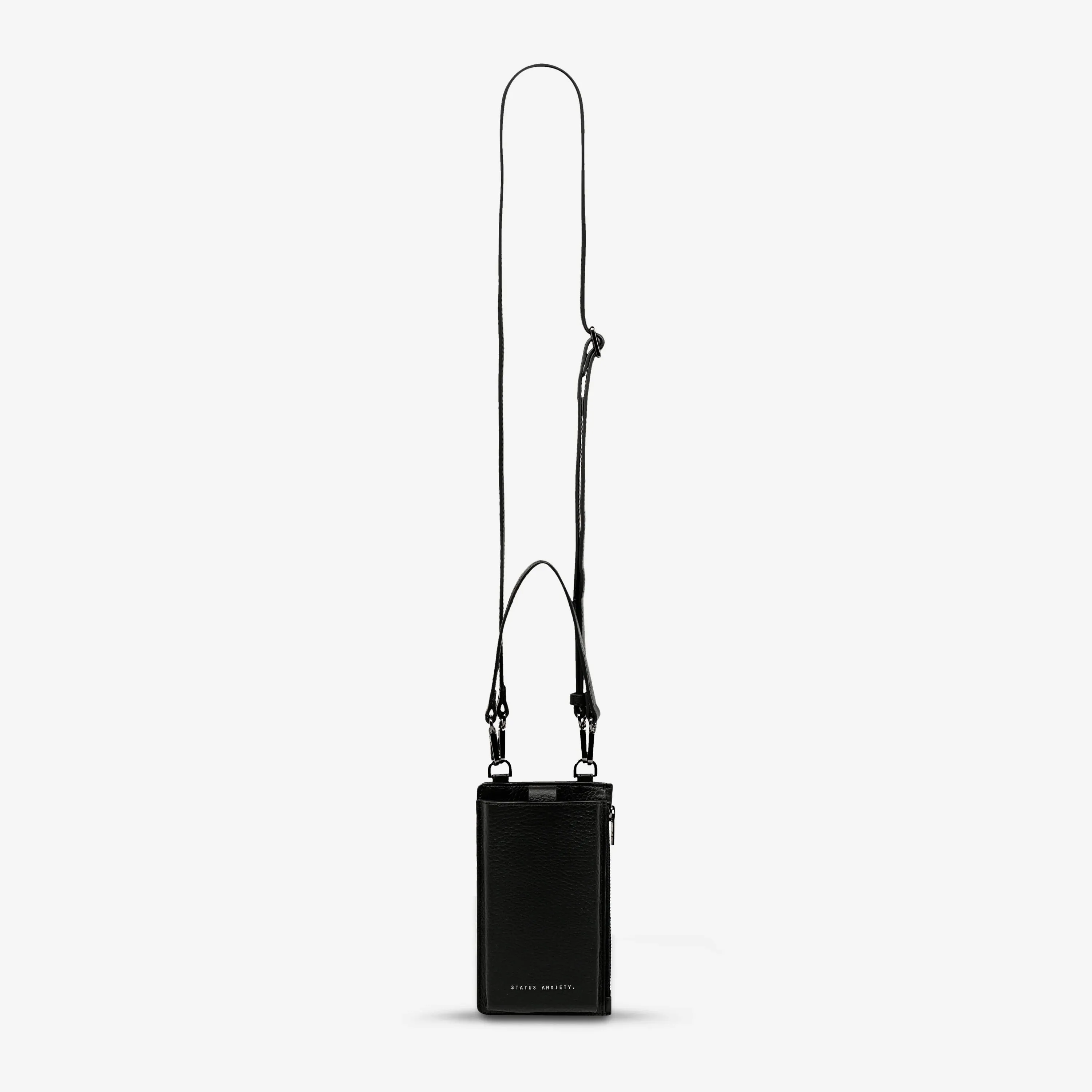Voyager Bag | Black Leather