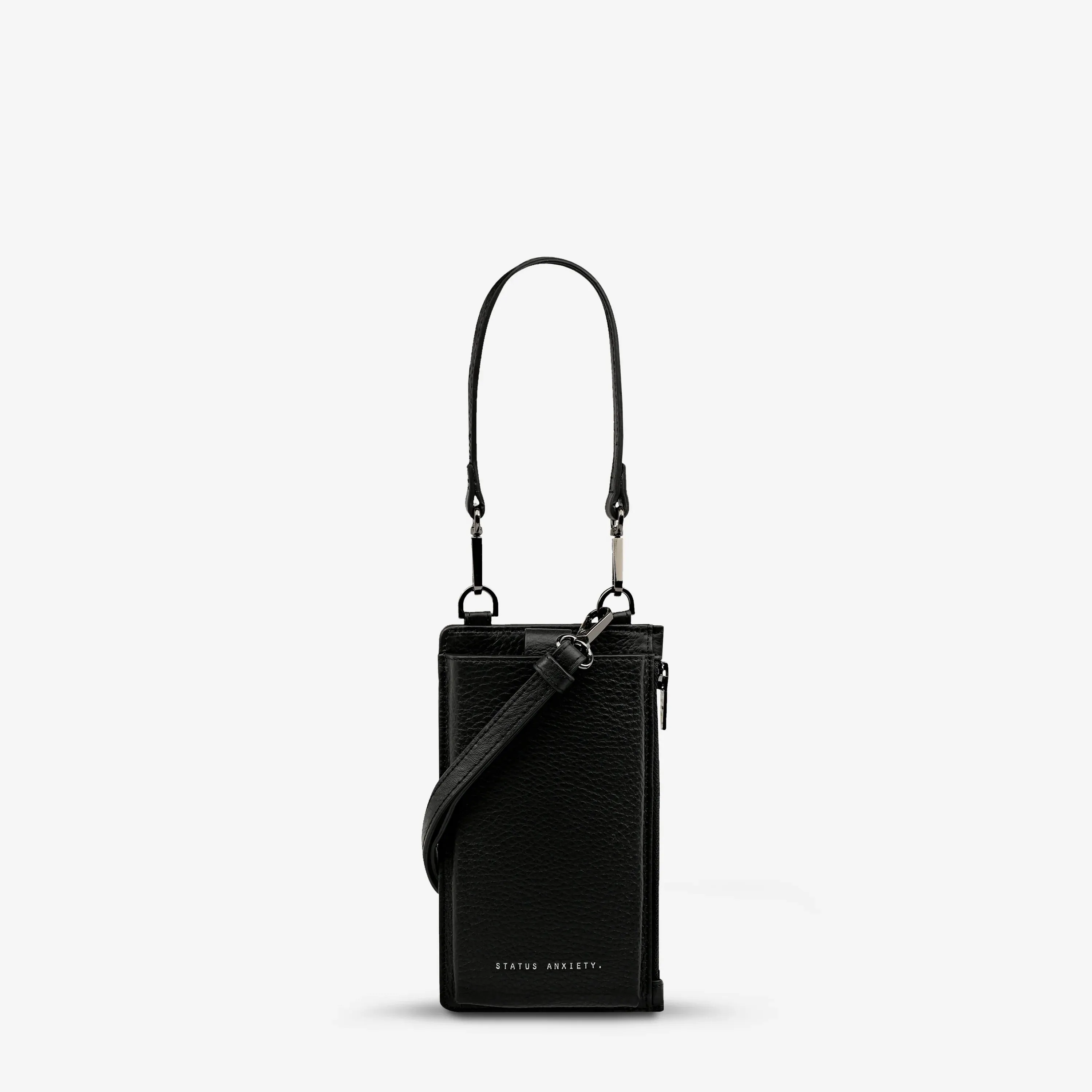 Voyager Bag | Black Leather