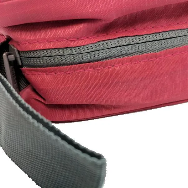 Water-Resistant Zippered Hanging Toiletry Bag With Removable Pouch & Built-In Hook