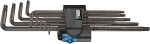 Wera 05024450001 967/9 TX XL HF 1 L-key set with holding function, long, 9 pieces