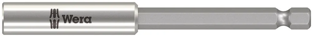 Wera 05160977001 899/4/1 S Universal Bit Holder with strong retaining ring, 1/4" x 100 mm