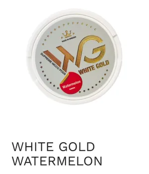 White Gold Watermelon Nicotine Pouches