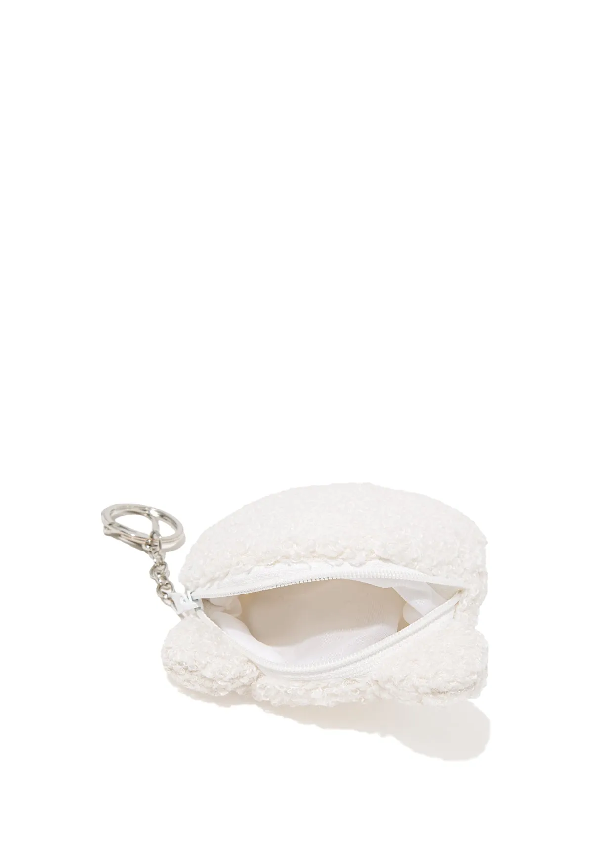 White Keyring