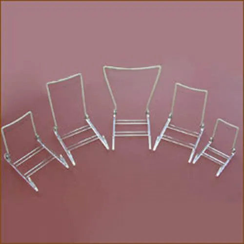 White Vinyl Gibson Holders - Size 4