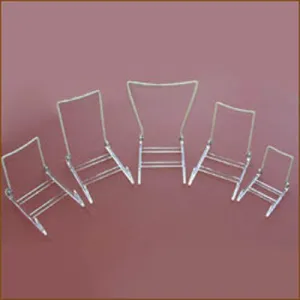 White Vinyl Gibson Holders - Size 4