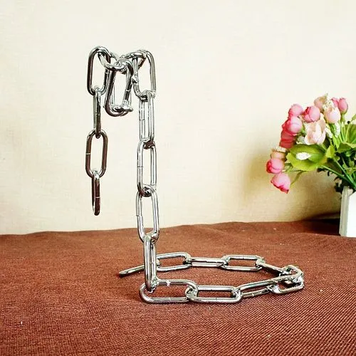 Wine Racks Magic Chain Wine BottleStand Suspension bottle holder Metal Single Hanging Portable Handmade Plating Self Rack