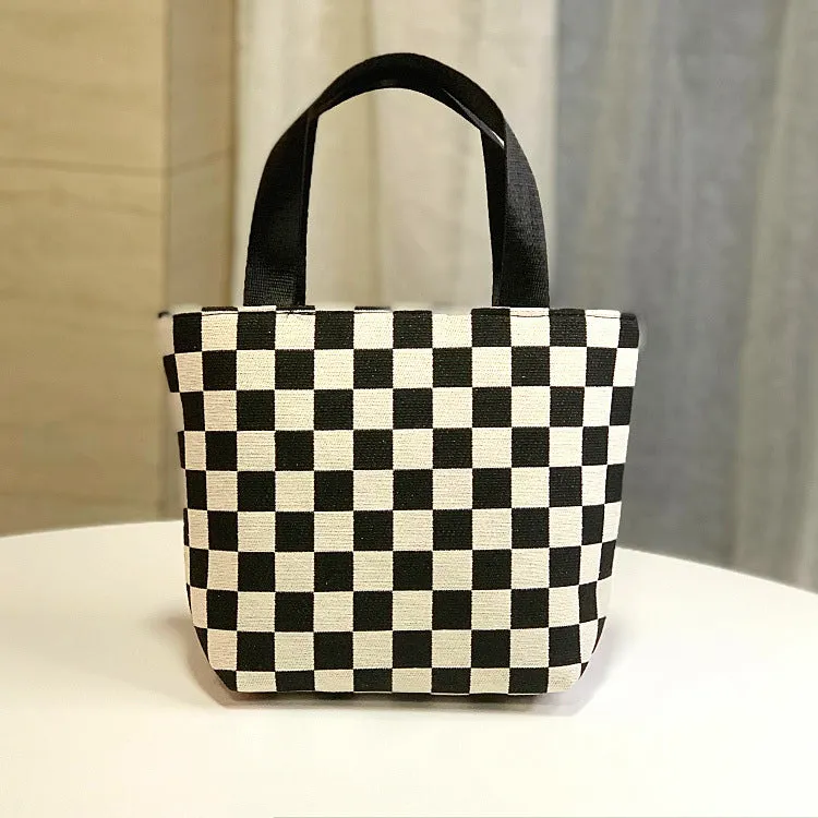 Women's Korean Style Letters Wash Mummy Lunch Cosmetic Bags