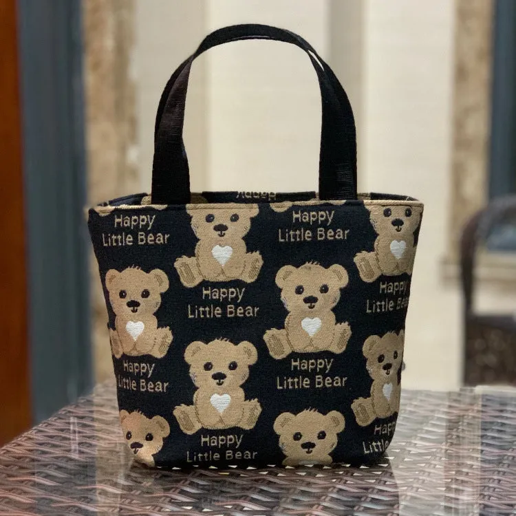 Women's Korean Style Letters Wash Mummy Lunch Cosmetic Bags