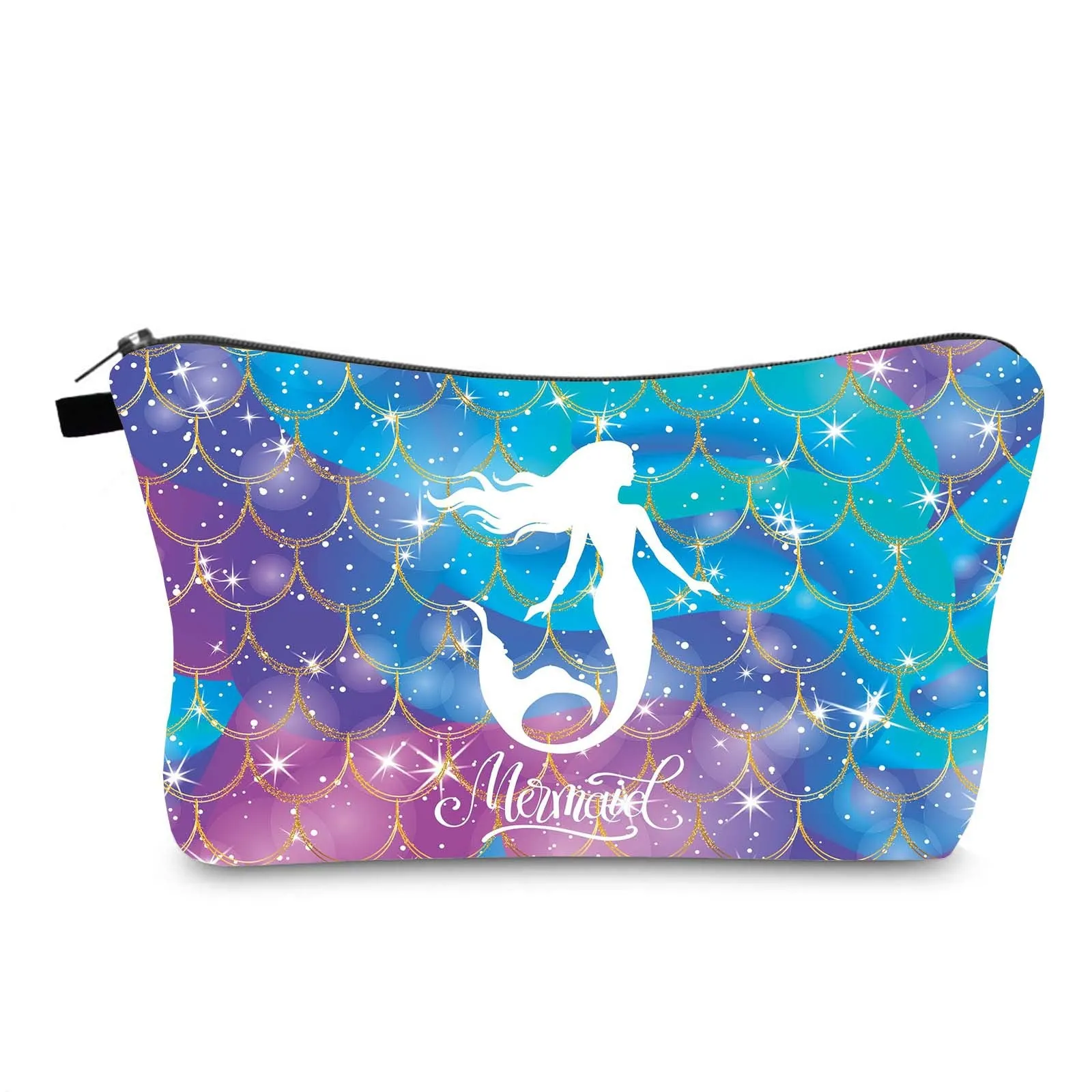 Women's Sunflower Pattern Clutch Multifunctional Toiletry Cosmetic Bags