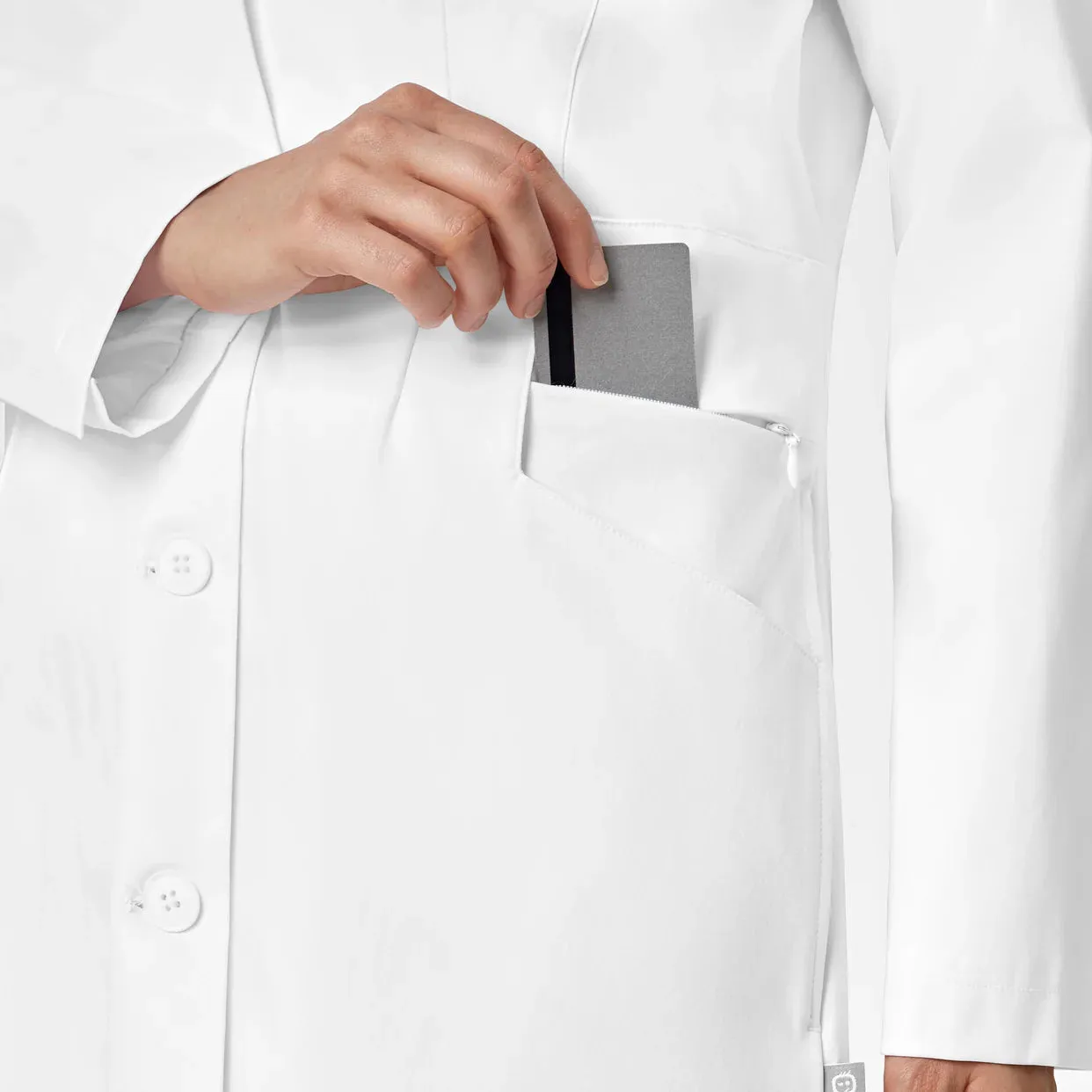 Wonderwink - Slate Women's 35 Inch Doctors Coat (7472)