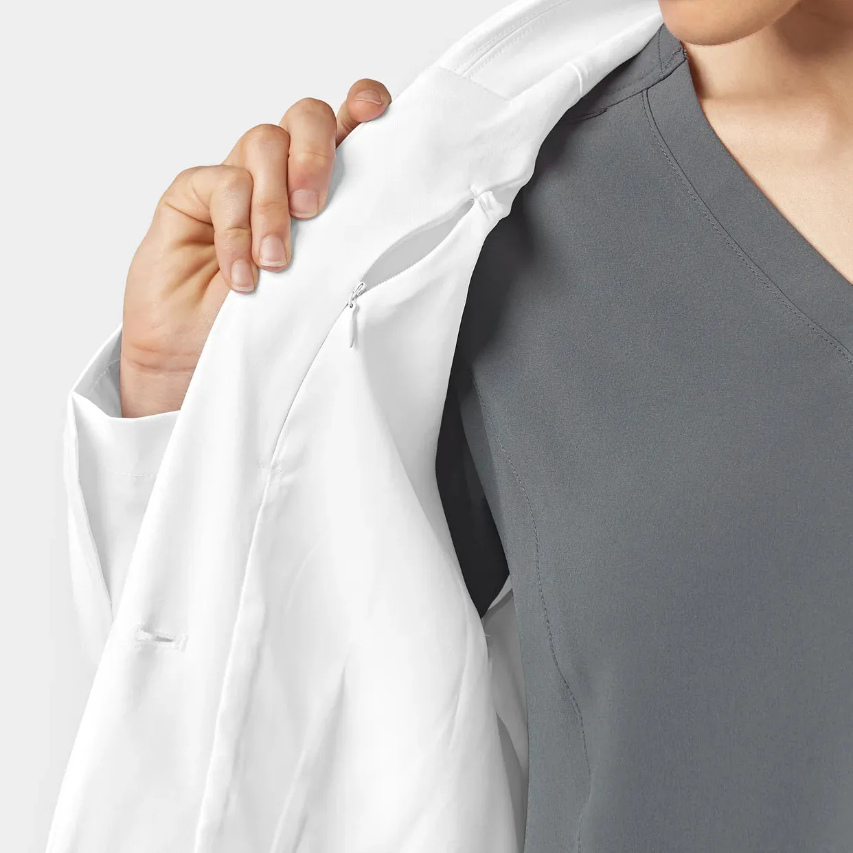 Wonderwink - Slate Women's 35 Inch Doctors Coat (7472)