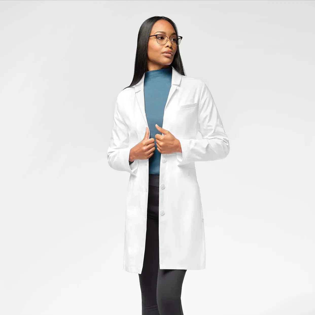 Wonderwink - Slate Women's 35 Inch Doctors Coat (7472)