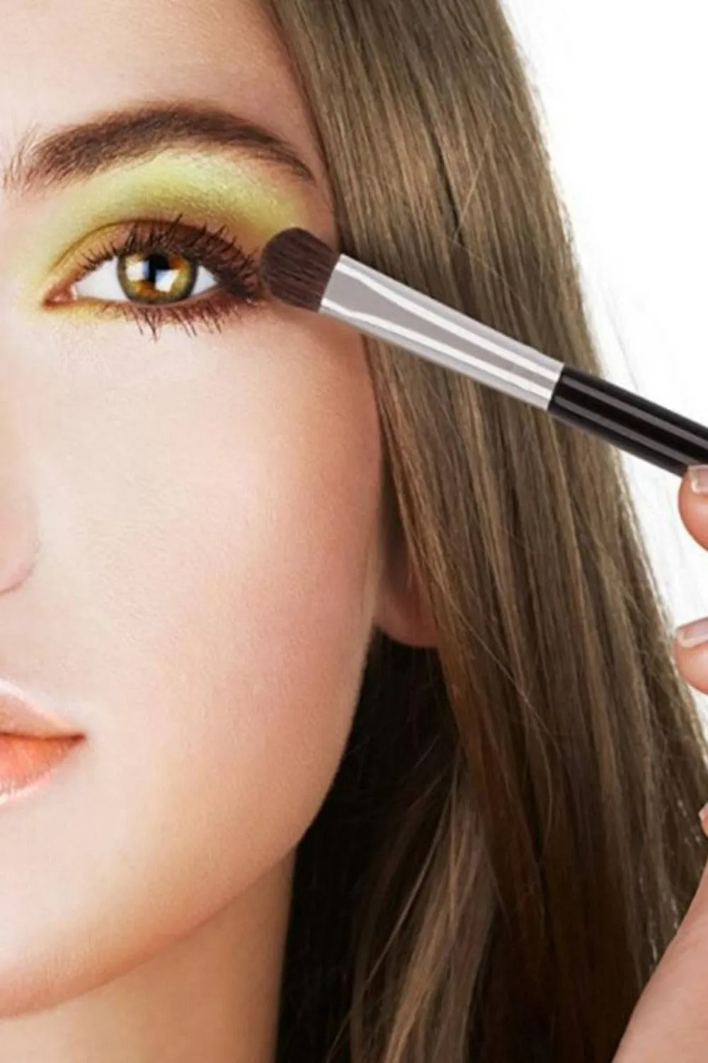 Wood Handle Cosmetic Eyeshadow Makeup Brush Set