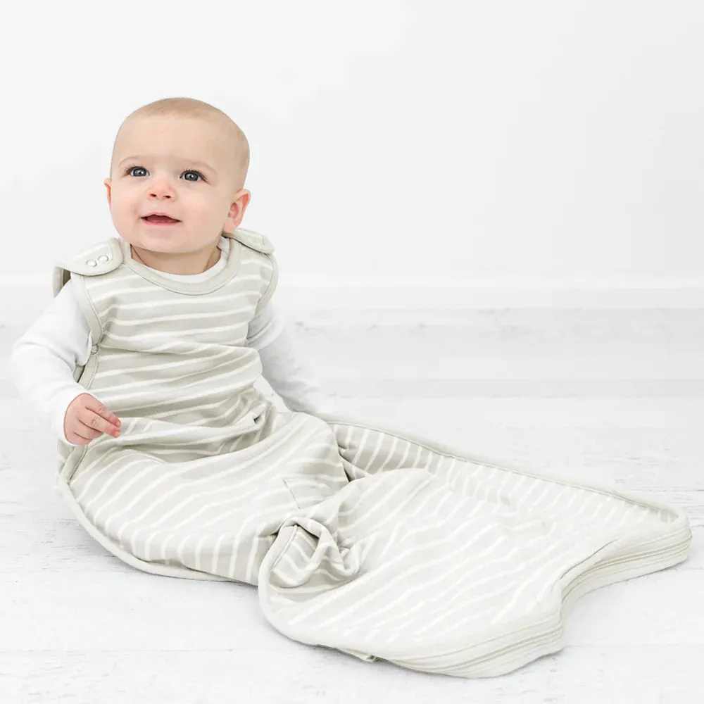 Woolino 4 Season Ultimate Merino Wool Baby Sleep Bag - Birch Gray