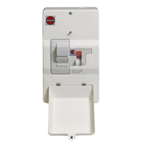 Wylex DSF100M 100A DP, Metal Enclosed, Domestic Switch Fuse   100A Fuse Fitted