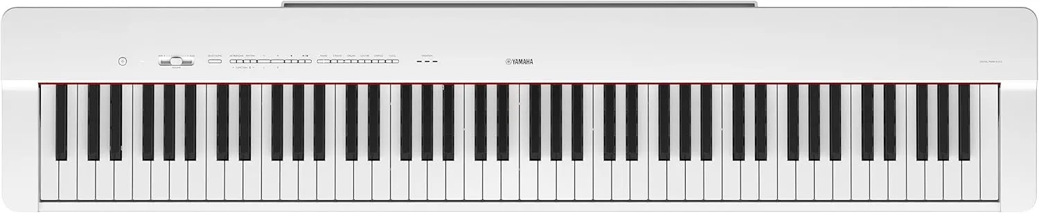 Yamaha P225 88-Key Portable Digital Piano - White