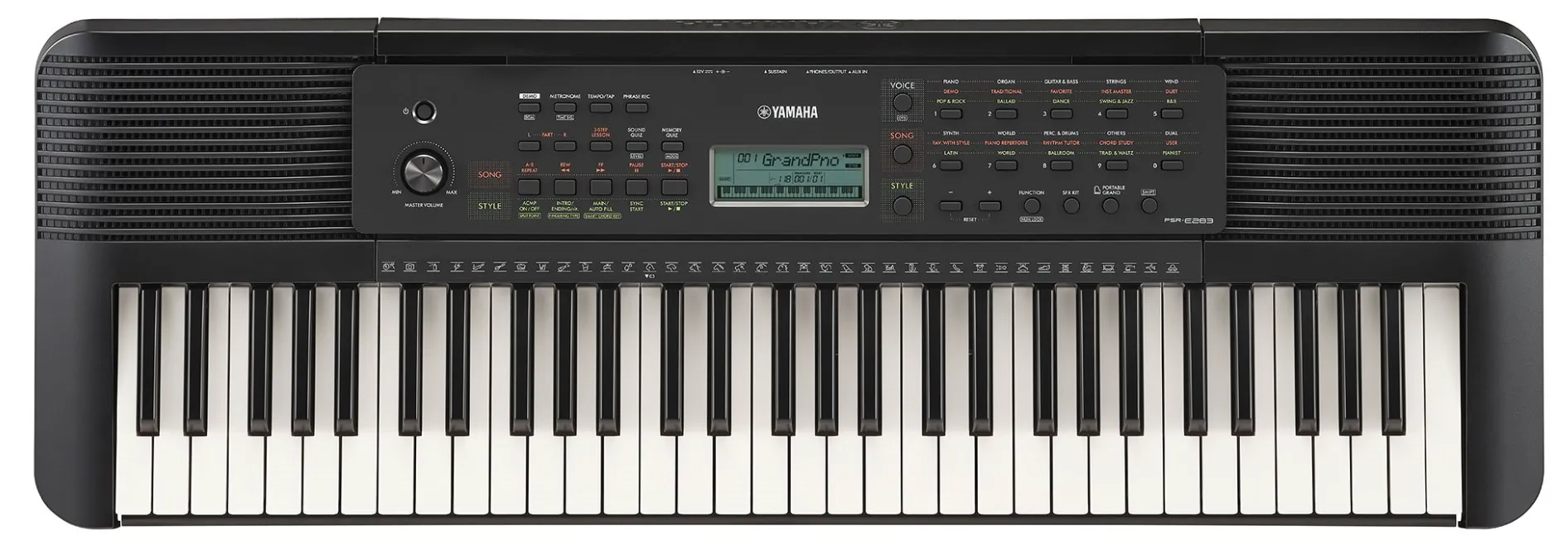 Yamaha PSR-E283 61-key Portable Keyboard w/Adaptor
