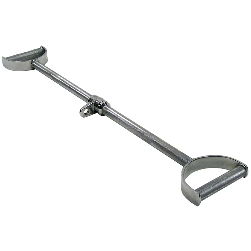 York Barbell | Double Handle Lat Bar (Swivel) - 34"