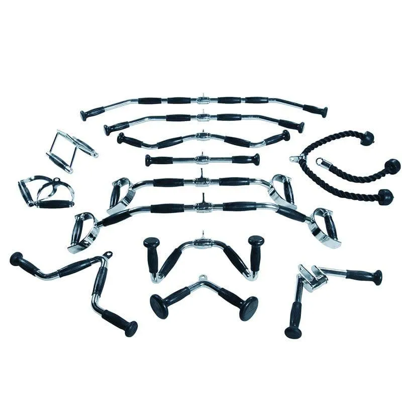 York Barbell | Pro Style Cable Attachment Club Pack - 15pc