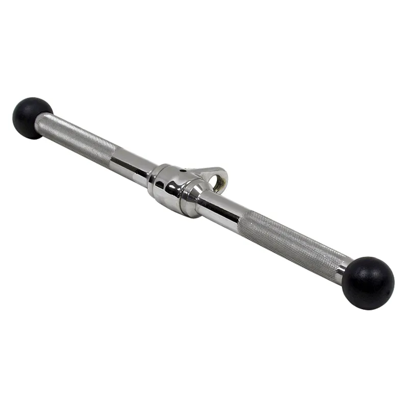York Barbell | Revolving Straight Bar (Swivel) - 18"