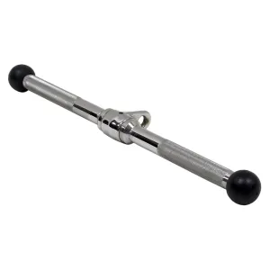 York Barbell | Revolving Straight Bar (Swivel) - 18"