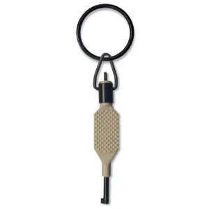Zak Tool Knurled Flat Grip Swivel Handcuff Key