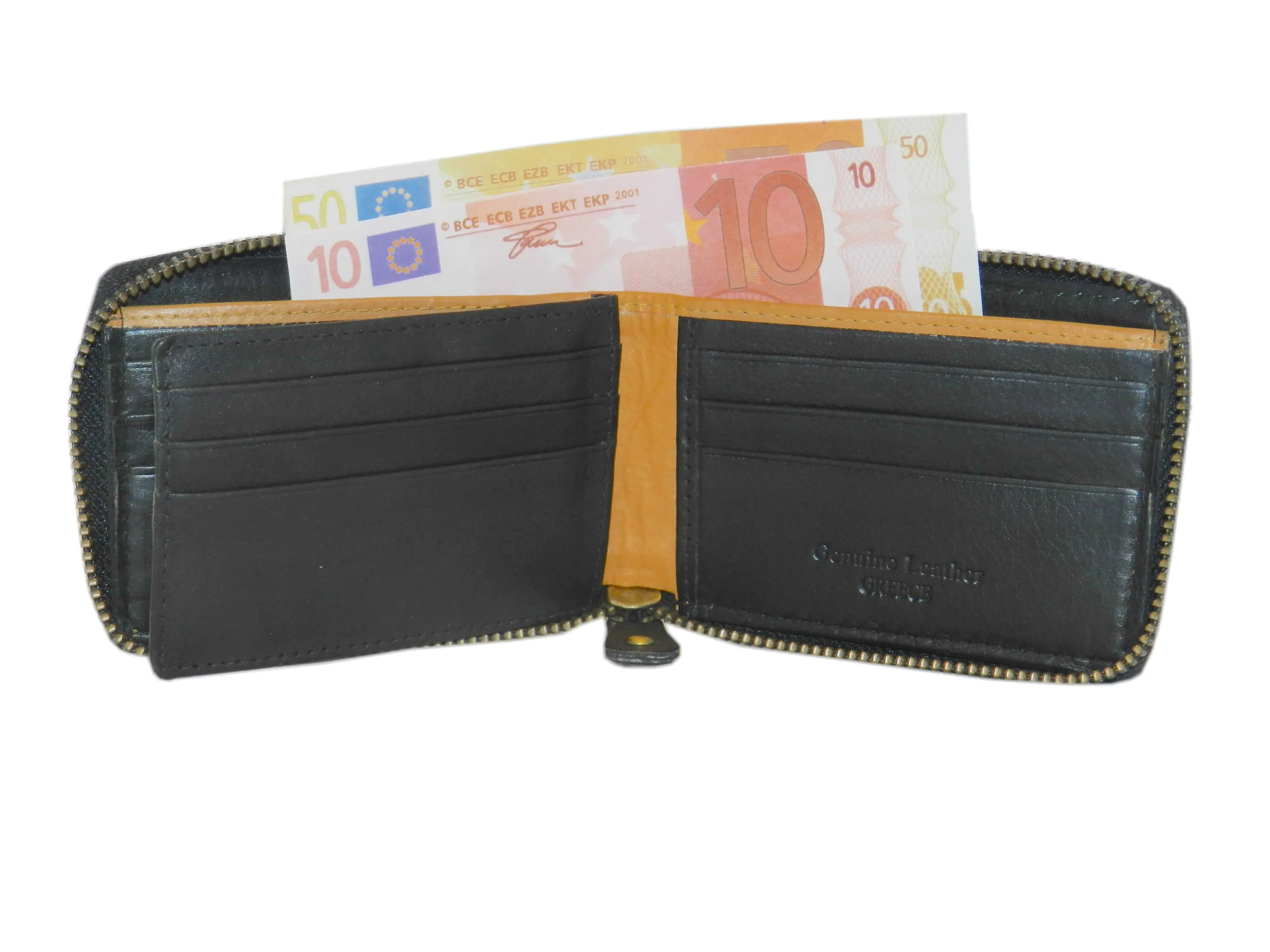 ZipVault 12 Card Full Zip Wallet #1020Z