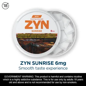 ZYN Sunrise 6mg